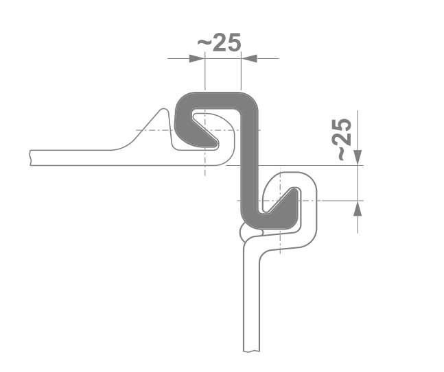 interlock profile steel supplier